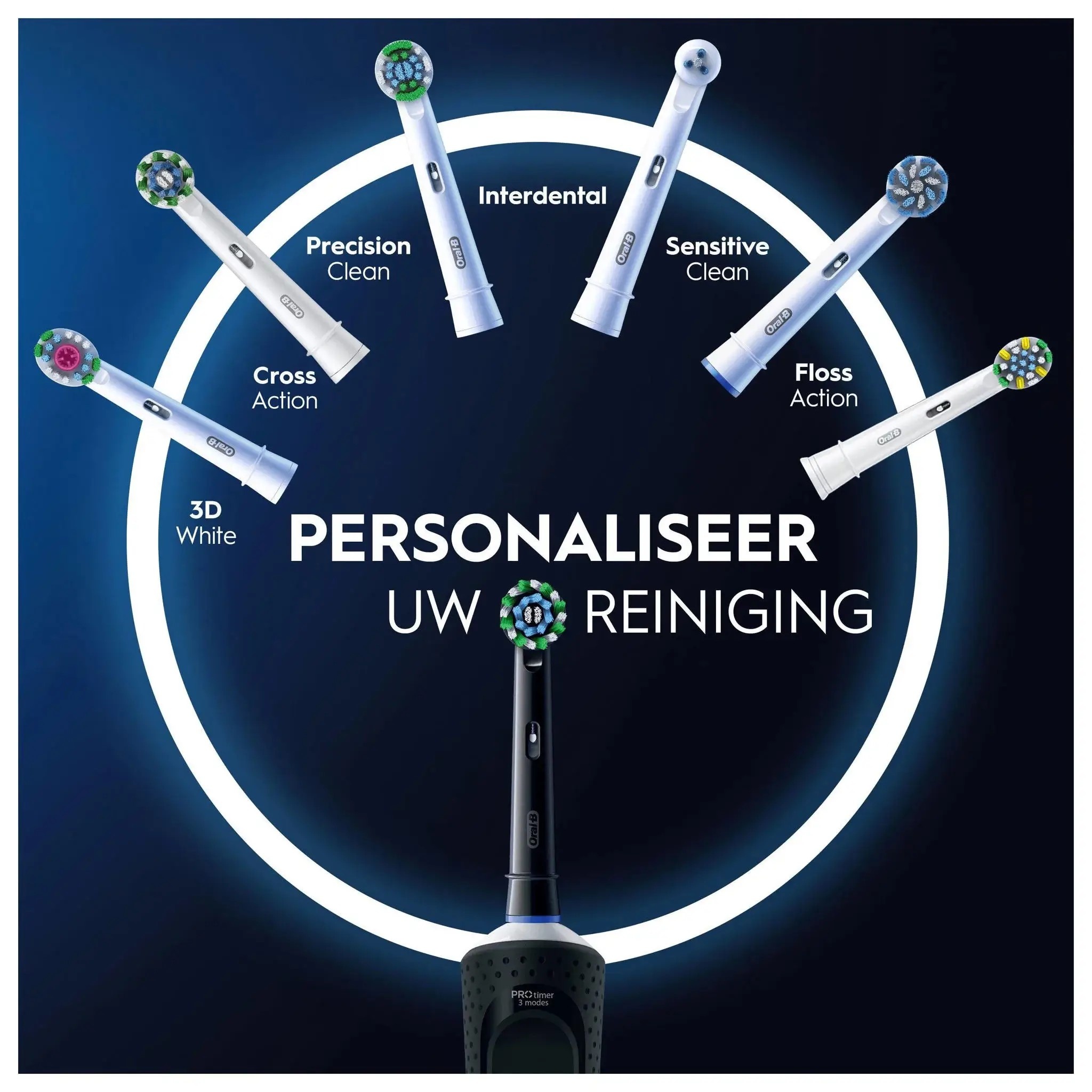 Oral B Vitality Pro Zwart Elektrische Tandenborstel