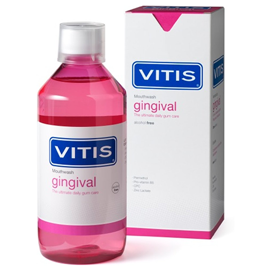 6x Vitis Gezond Tandvlees Mondwater 500 ml