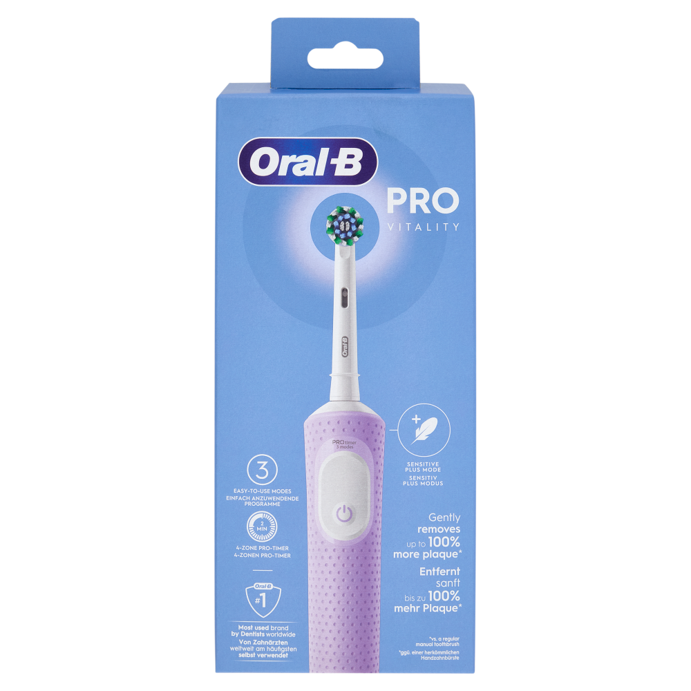 Oral B Vitality Pro Lila Elektrische Tandenborstel