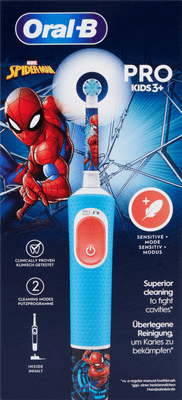 Oral-B Pro Kids Elektrische Tandenborstel | Spiderman | vanaf 3 jaar