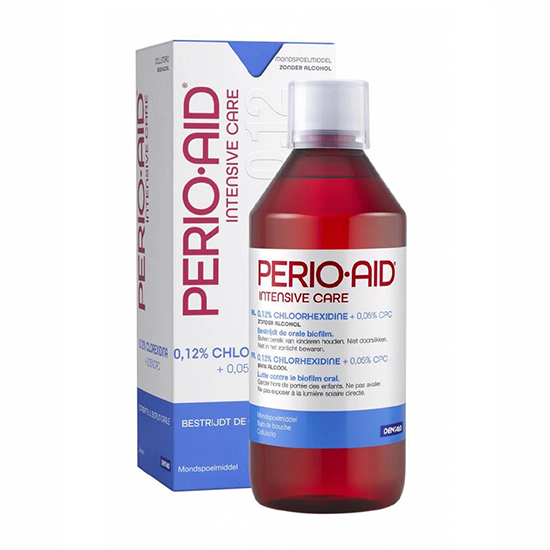 Perio Aid Intensive Care Mondspoeling 0,12% | 500 ml (Tweedekans)