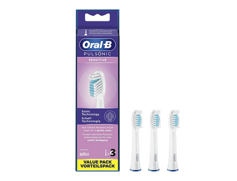 Oral-B Pulsonic Sensitive Opzetborstels | 3 stuks (Tweedekans)