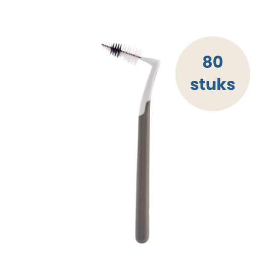 Interprox ragers Plus X Maxi 4.5-9mm Grijs - 80 stuks (Tweedekans)