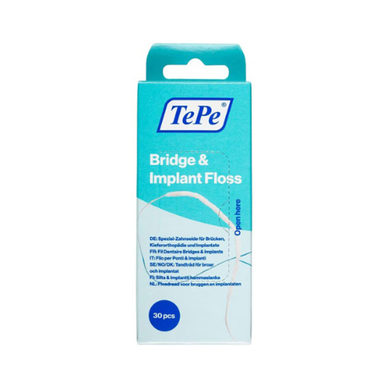 TePe Bridge & Implant Floss | 30 stuks