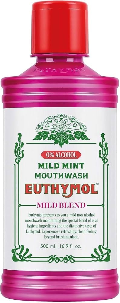 Euthymol Mondwater Mild Mint - 500 ml