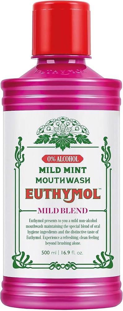 Euthymol Mondwater Mild Mint - 500 ml