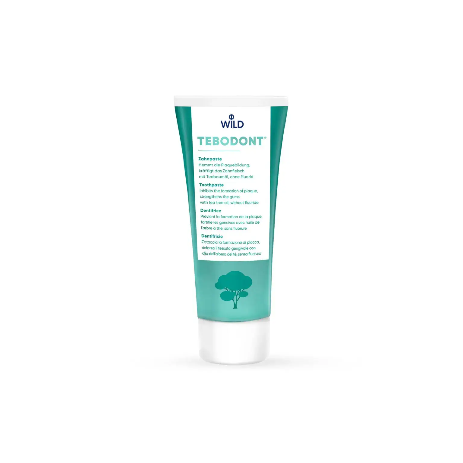 Tebodont Tandpasta Zonder Fluoride – 75 ml