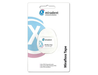 Miradent Tandzijde Mirafloss Tape met PTFE | 20 m