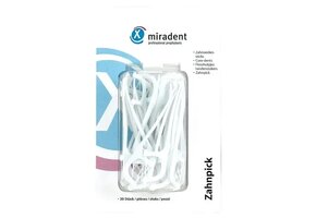 Miradent Tandenstoker met Floss 2-in-1 | 30 stuks