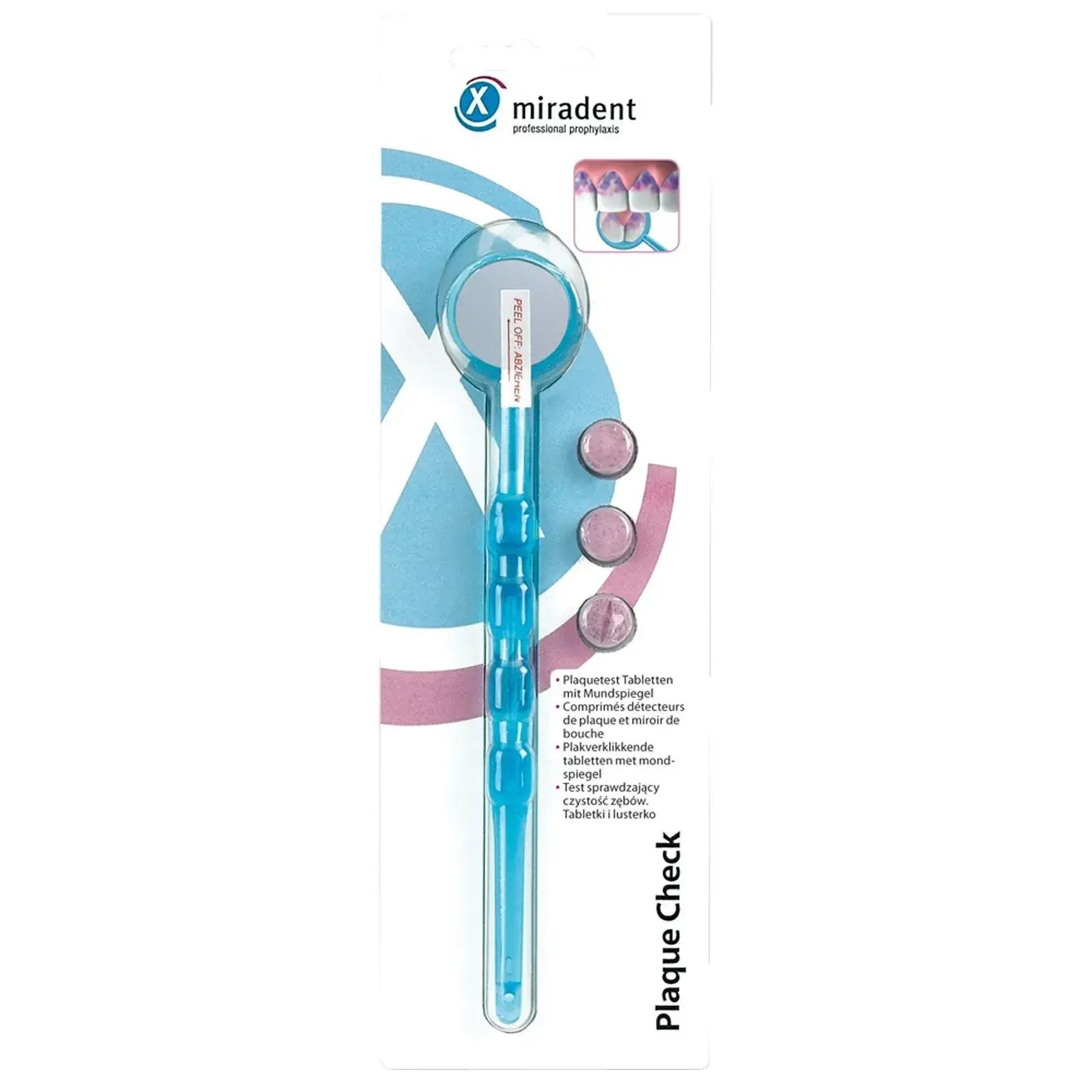 Miradent Plaque Check met Spiegel