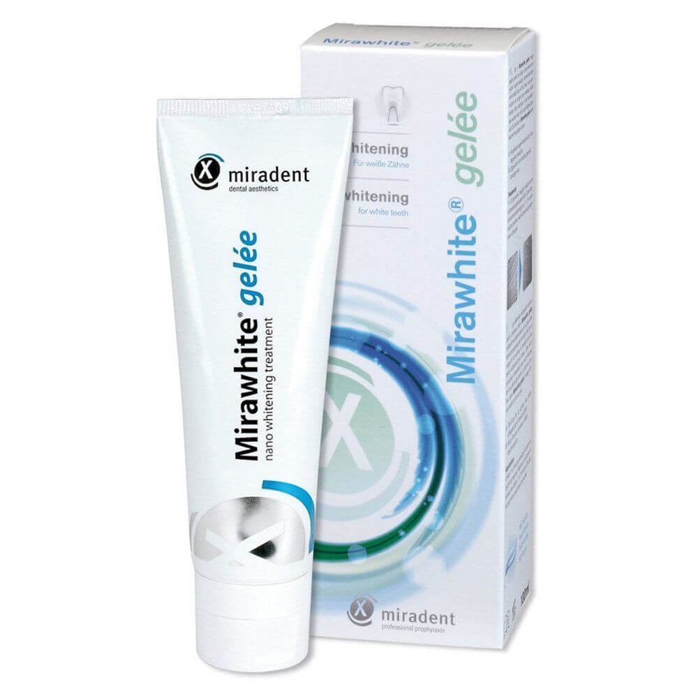 Miradent Tandreinigingsgel Mirawhite Gelée | voor Witte Tanden | 100 ml