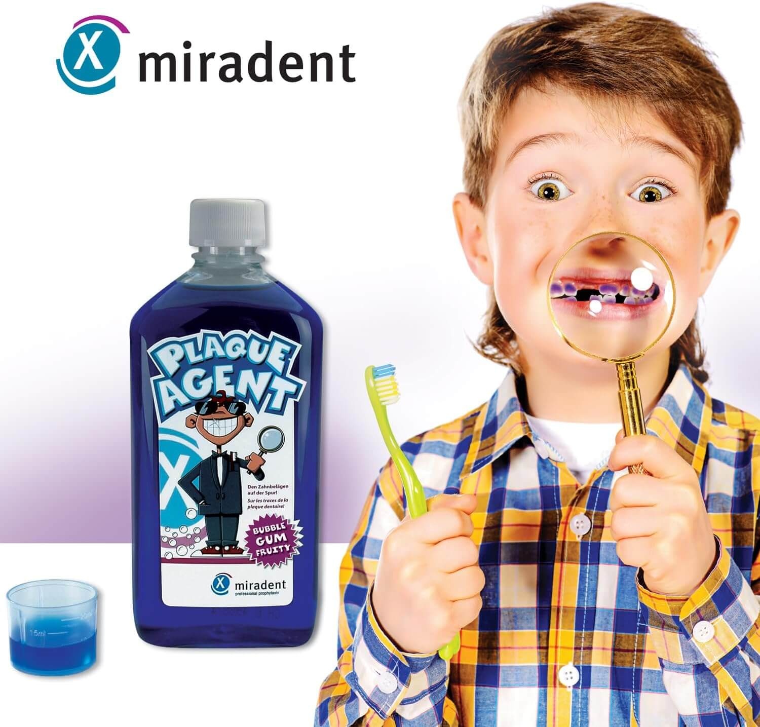 Miradent Plaque Agent Mondspoeling Tandplak Verklikker – 500 ml