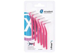 Miradent Interdentale Borstels I-Prox L 0,4 mm Roze | 6 stuks