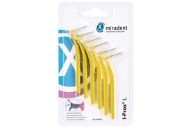 Miradent Interdentale Borstels I-Prox L 0,5 mm Geel | 6 stuks