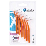 Miradent Interdentale Borstels I-Prox L 0,8 mm Conical Oranje | 6 stuks
