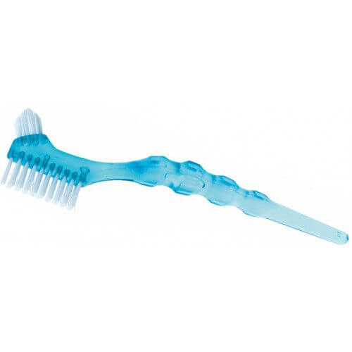 Miradent Protheseborstel Protho Brush De Luxe | Blauw