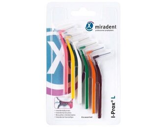 Miradent Interdentale Borstels I-Prox L Assorti | 6 stuks
