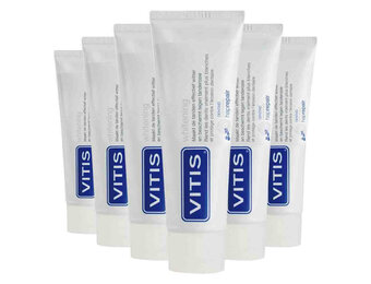 Vitis Tandpasta Whitening | 6 x 75 ml