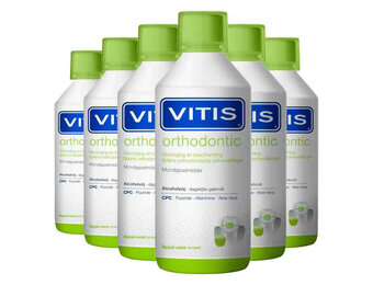 Vitis Mondspoeling Orthodontic | 6 x 500 ml