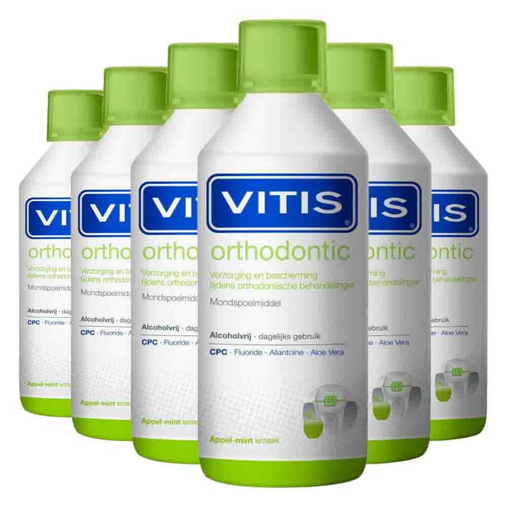 Vitis Mondspoeling Orthodontic | 6 x 500 ml