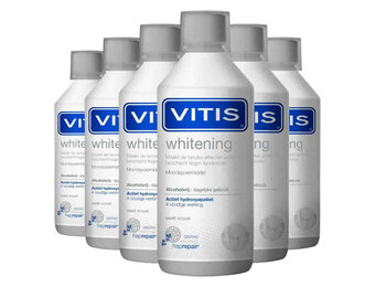 Vitis Mondspoelmiddel Whitening | 6 x 500 ml