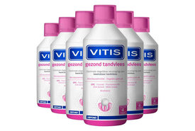 Vitis Mondspoelmiddel Gezond Tandvlees | 6 x 500 ml