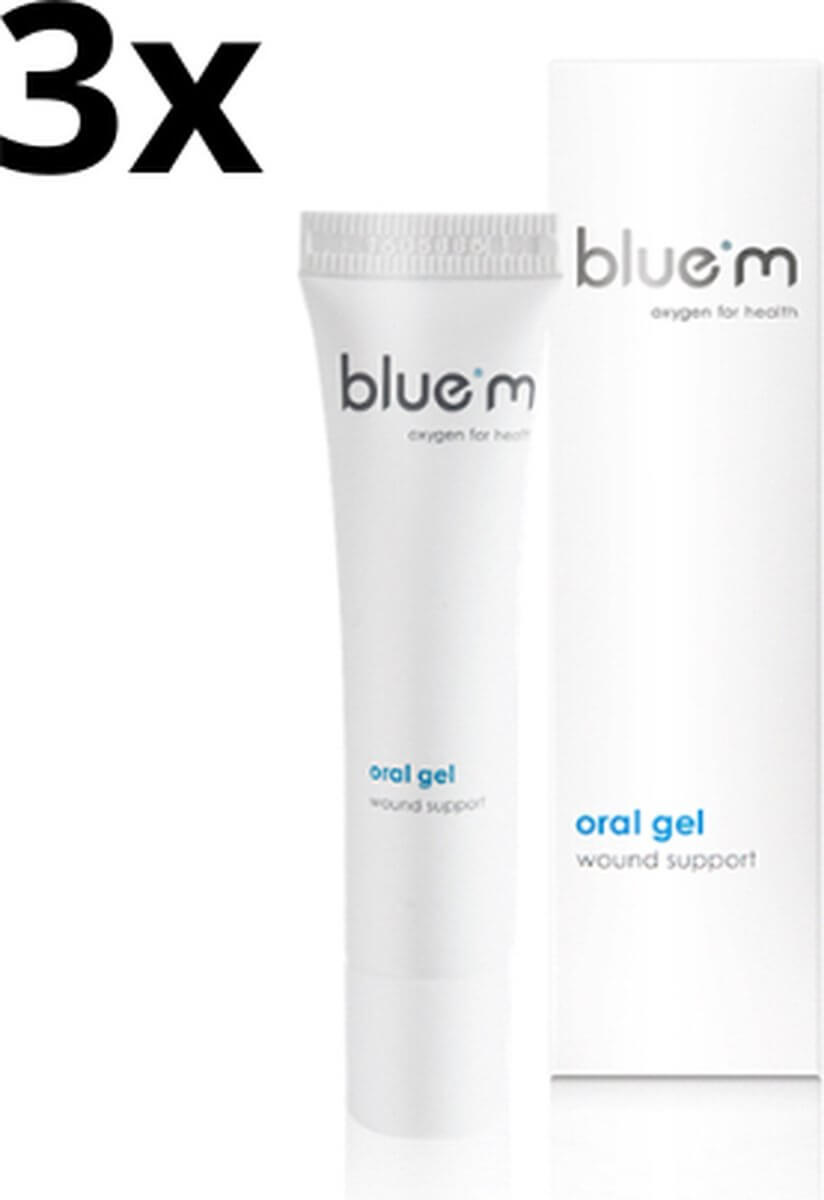 BlueM Oral Gel | 3 x 15 ml
