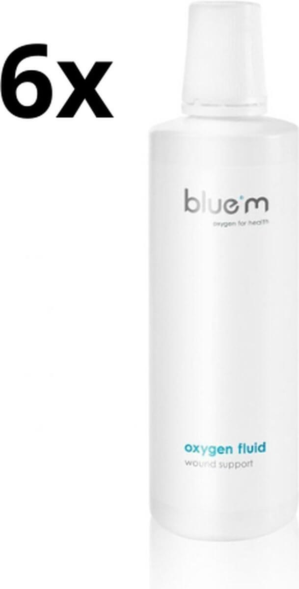 BlueM Mondwater Oxygen Fluid | 6 x 500 ml