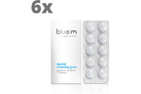 BlueM Dentale Kauwgom | 6 x 10 stuks