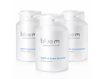 BlueM Teeth & Bone Formula | 3 x 90 capsules