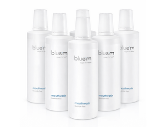 BlueM Mondwater met Actieve Zuurstof | 6 x 500 ml