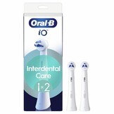 Oral B iO Interdental Clean Opzetborstels Wit | 2 stuks