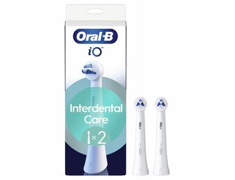 Oral B iO Interdental Clean Opzetborstels Wit | 2 stuks