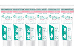 Elmex Tandpasta Sensitive Professional Repair & Prevent | 6 x 75 ml