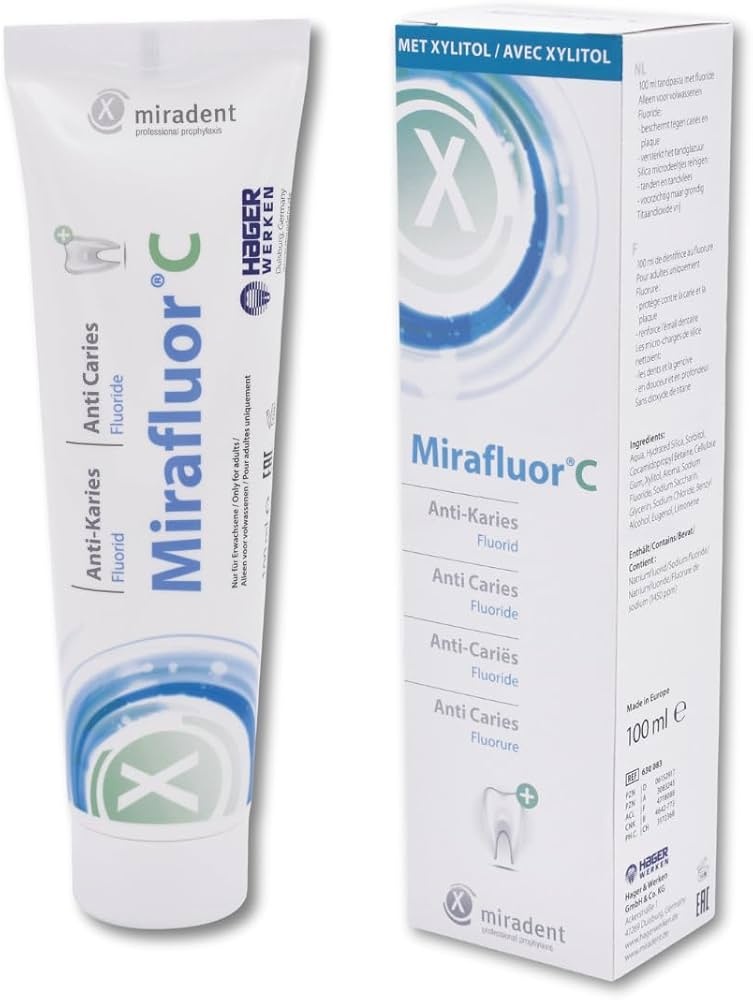 Miradent Tandpasta Mirafluor C | Anti Cariës | 100 ml