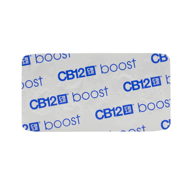 CB12 Boost Kauwgom Strong Mint | 10 stuks (Tweedekans)