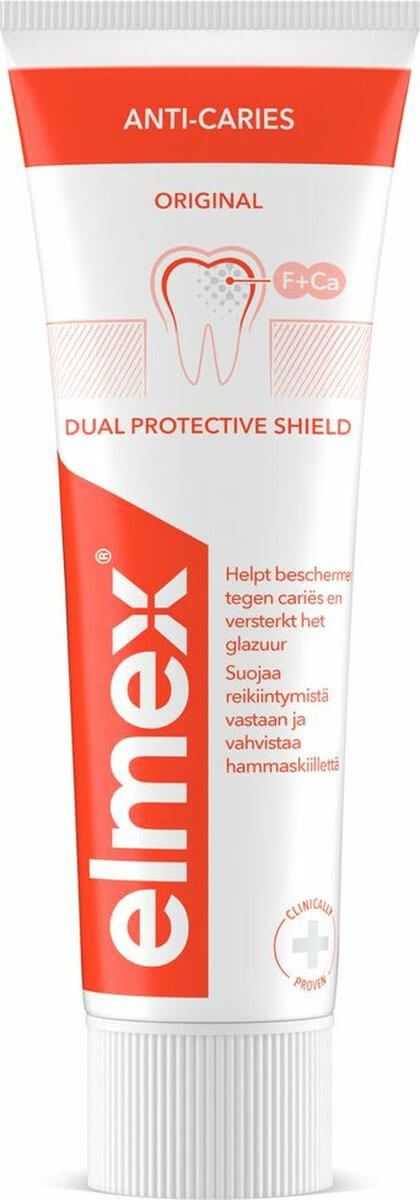 Elmex Tandpasta Anti-Cariës Original | 6 x 75 ml