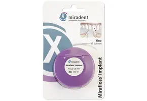 Miradent Flosdraad Mirafloss Implant Fijn | 0,8 mm