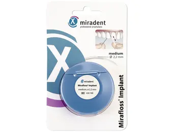 Miradent Flosdraad Mirafloss Implant Medium | 2,2 mm