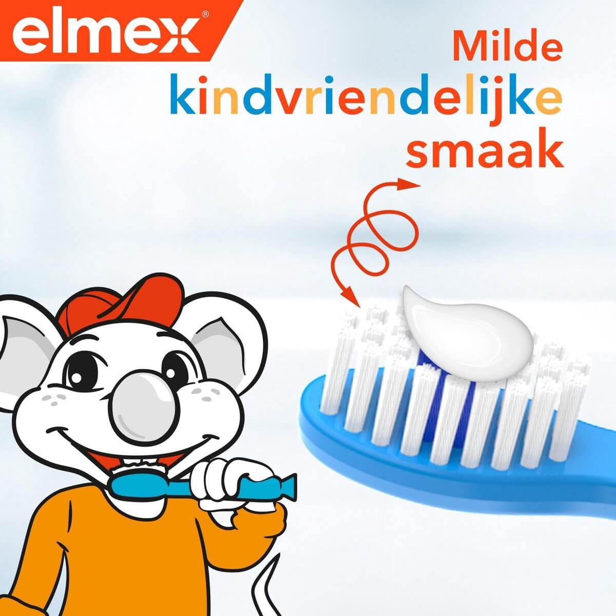 Elmex Tandpasta Peuter 0-5 Jaar Tandpasta | 6 x 75 ml