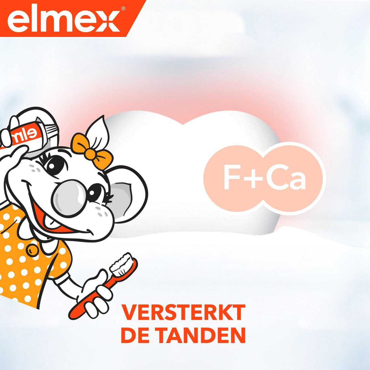 Elmex Tandpasta Peuter 0-5 Jaar Tandpasta | 6 x 75 ml