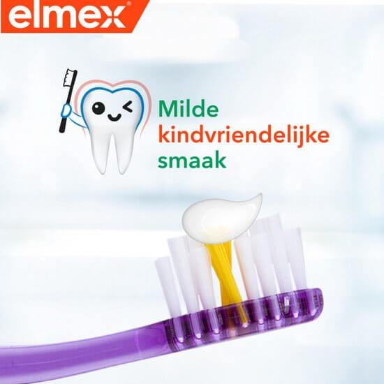 Elmex Tandpasta Junior 5-12 Jaar Tandpasta | 6 x 75 ml