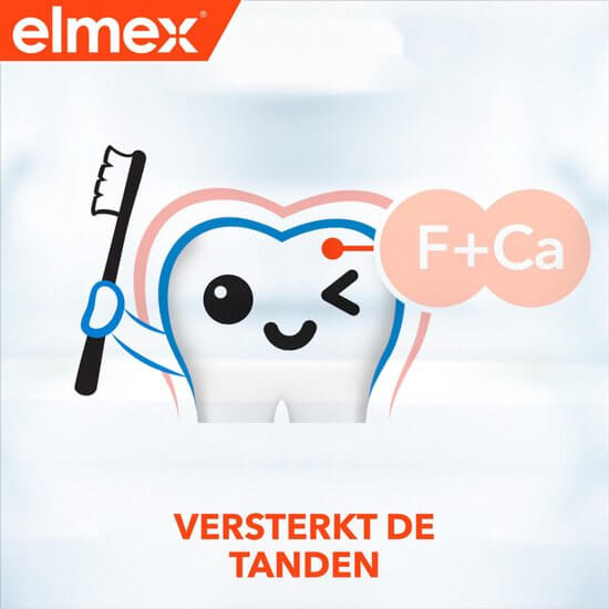 Elmex Tandpasta Junior 5-12 Jaar Tandpasta | 6 x 75 ml