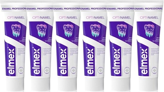 Elmex Tandpasta Anti-Cariës Glazuur Protection | 6 x 75 ml