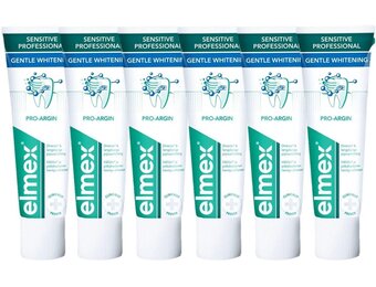 Elmex Tandpasta Sensitive Professional Gentle Whitening | 6 x 75 ml