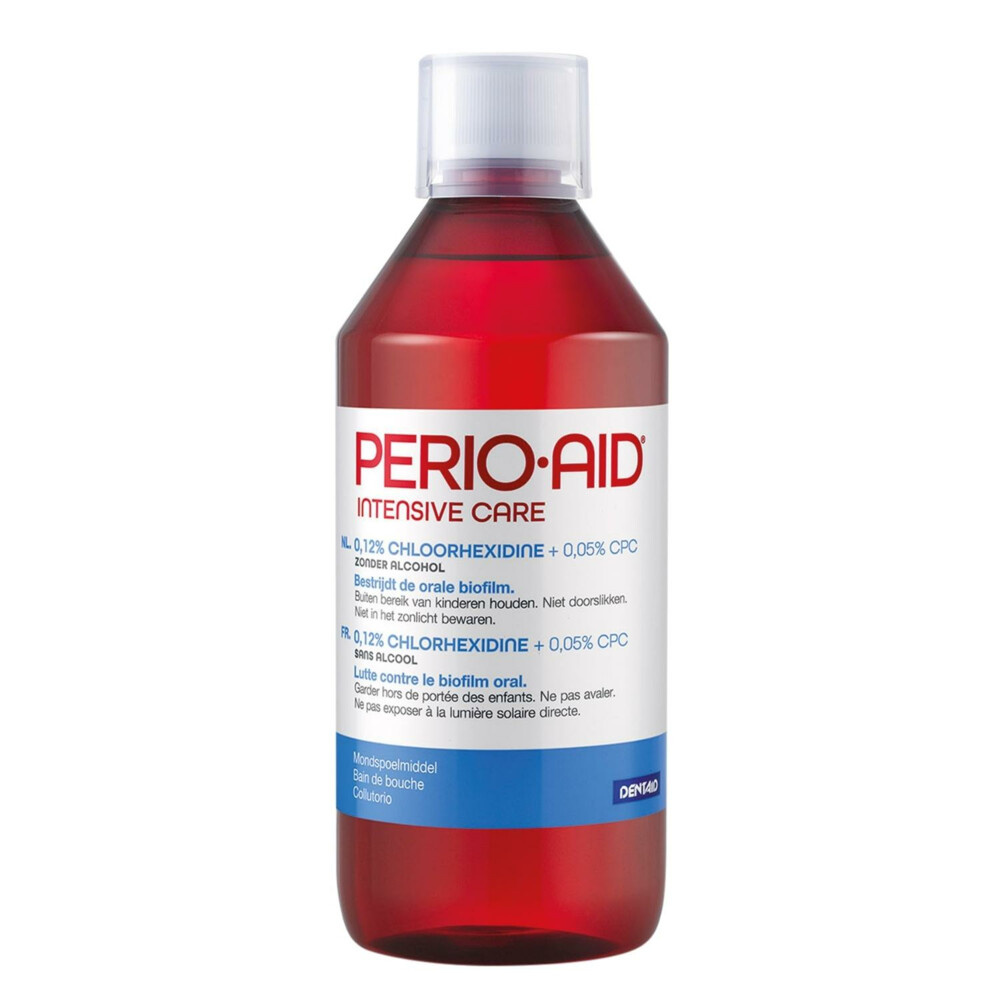 Perio Aid Mondspoeling Intensive Care 0,12% | 6 x 500 ml
