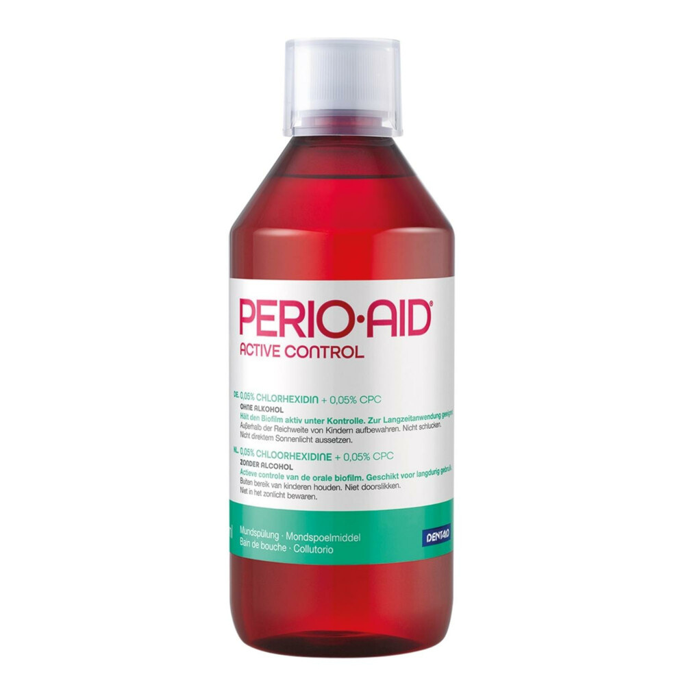 Perio Aid Mondspoeling Active Control 0,05% | 6 x 500 ml