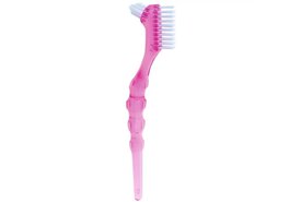 Miradent Protheseborstel Protho Brush De Luxe | Roze