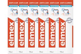 Elmex Tandpasta Anti-Cariës Whitening  | 6 x 75 ml