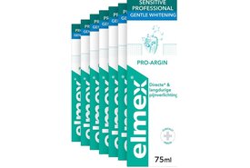 Elmex Tandpasta Sensitive Gentle Whitening | 6 x 75 ml